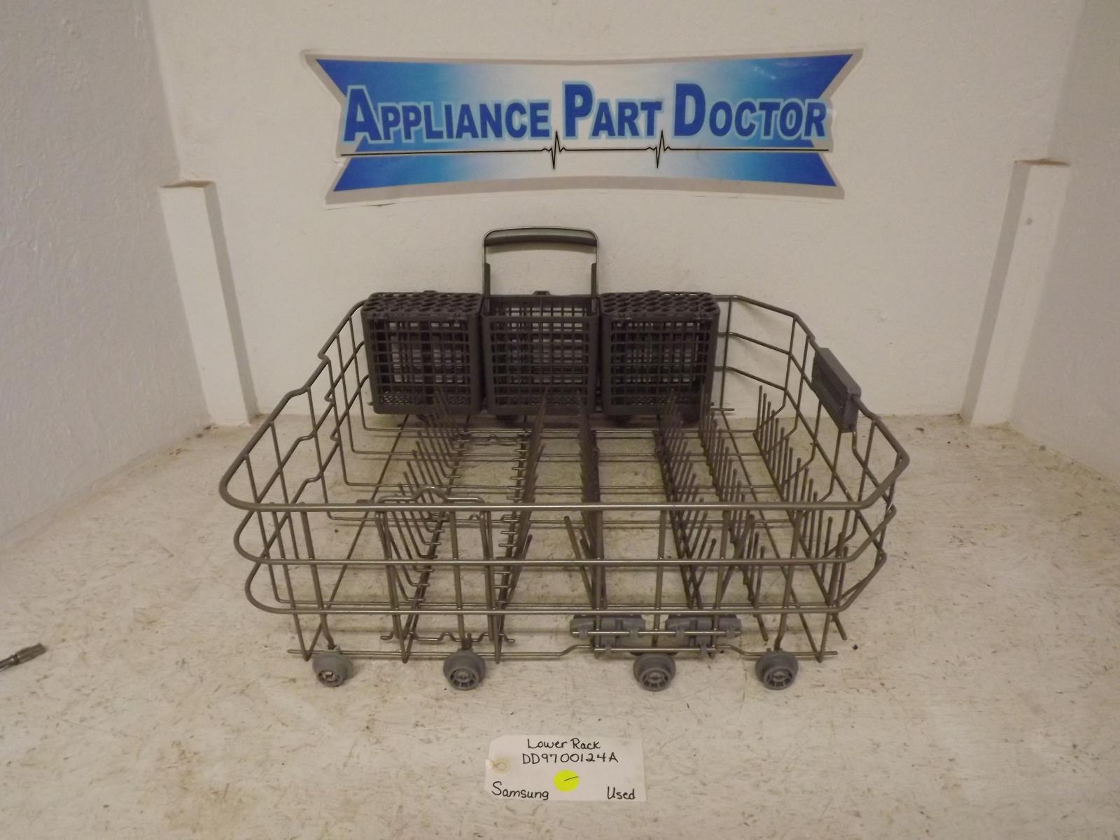 Samsung Dishwasher DD97-00124A Lower Rack Used Samsung Dishwasher DD97-00124A Lower Rack Used